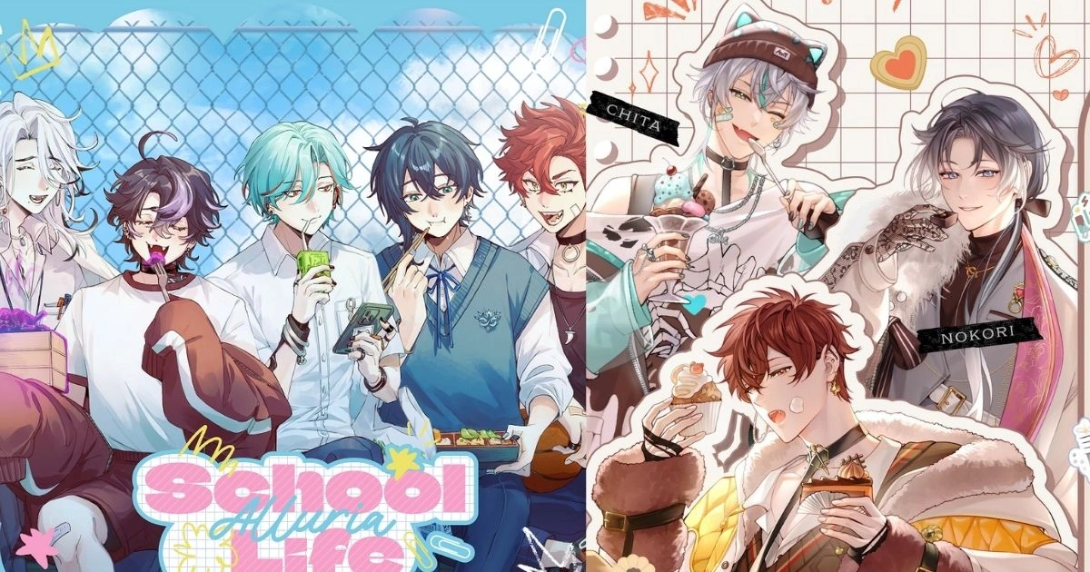 Vtuber 男團 Alluria 男團 CaKano 漫博會