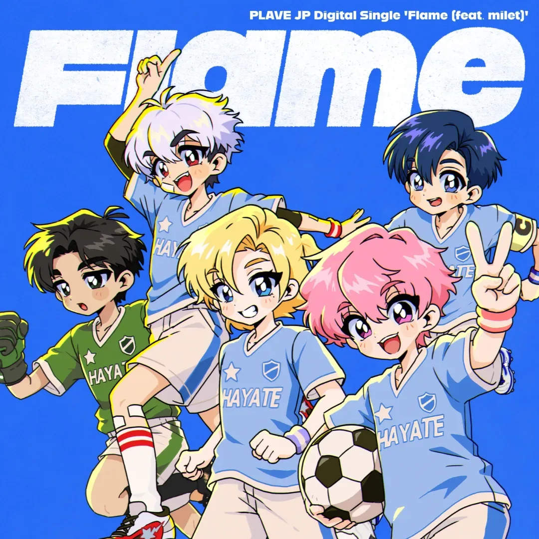 韓國虛擬男團 PLAVE -日本人氣歌手 milet -合作-全新日語數位單曲-Flame-Flame (feat. milet)-葬送的芙莉蓮-PLAVE和milet-日韓音樂合作4425
