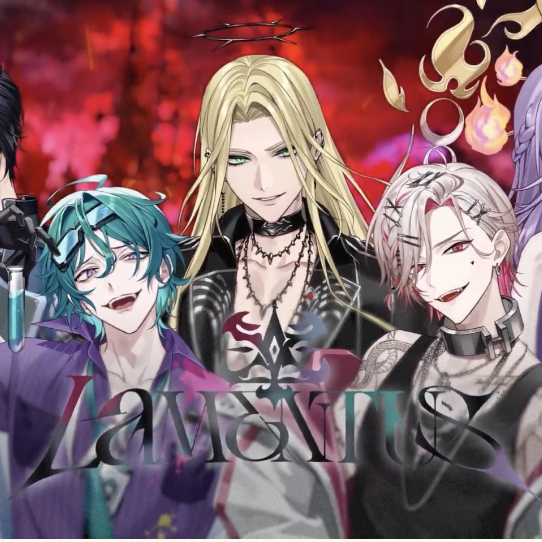 REALITY Studios 旗下 FIRST STAGE PRODUCTION EN男性 VTuber 團體「Lamentus」五位成員的出道視覺圖