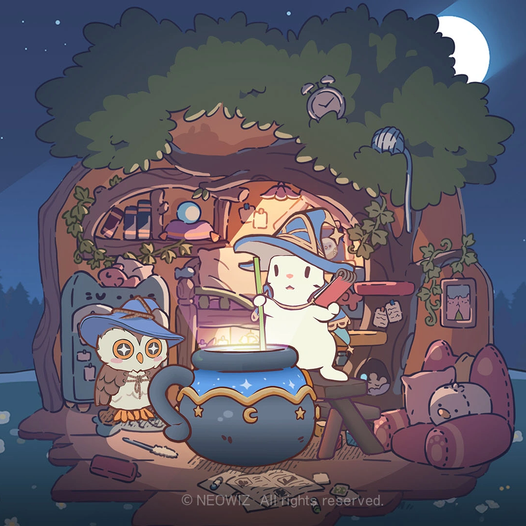 貓咪和湯-療癒系手遊-續作-貓咪和湯：魔法食譜-事前預約-Google Play-Apple App Store