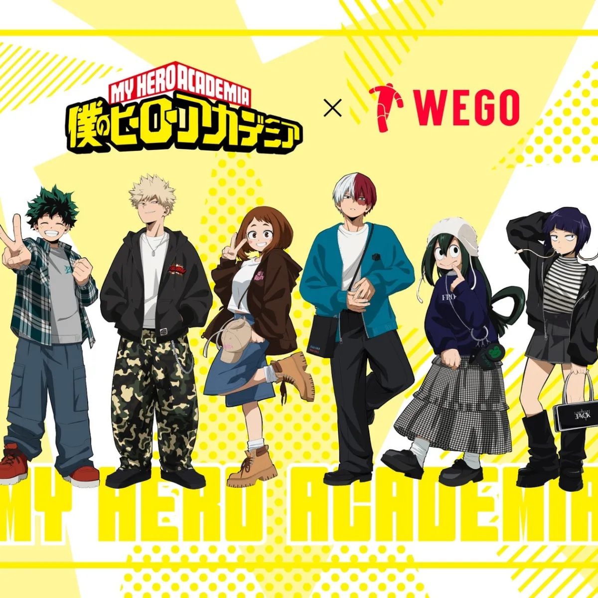 日本潮流品牌WEGO-WEGO我英聯名取消-辱華-918-發售日期辱華-我英辱華-我的英雄學院聯名取消-WEGO聯名取消-中國WEGO-日本WEGO-志賀丸太4641