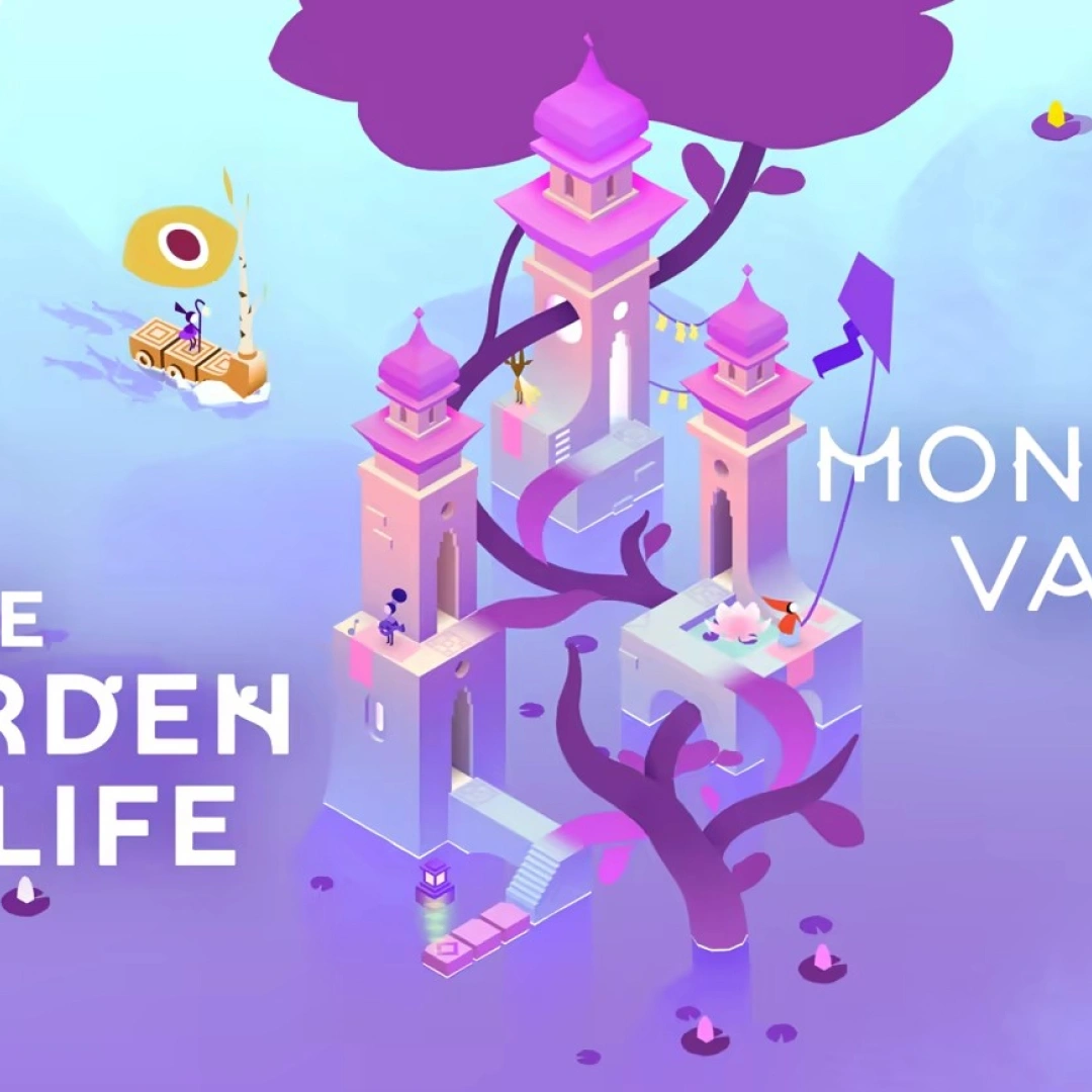 紀念碑谷-紀念碑谷3-免費-DLC-解謎-Steam-生命花園