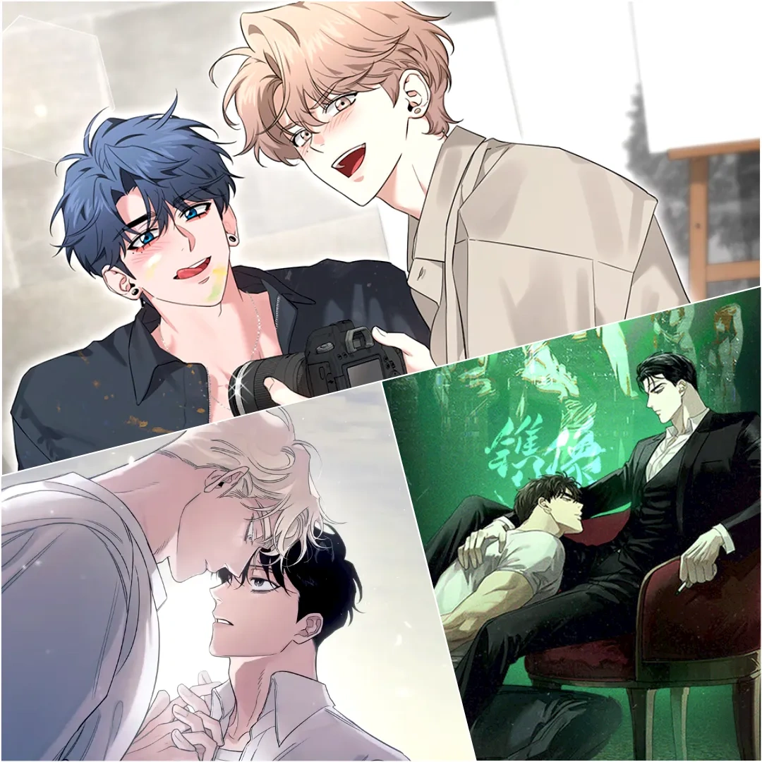 韓漫-韓國漫畫-BL-韓漫BL-BOMTOON-MINAM-PASSION-綠色鐫像-薔薇與香檳-Sketch-獵人只想安靜生活-BL 韓漫動畫化投票活動-BL動畫