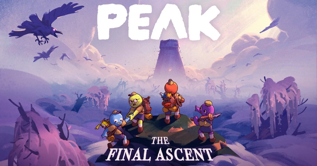 PEAK-更新-多人遊戲-合作遊戲-攀岩遊戲-Steam-跨平台連線-繁體中文-追加區域-沼澤-要塞-火山-GLOOM-The CITADEL-難度-故事-Aggro Crab-Landfall