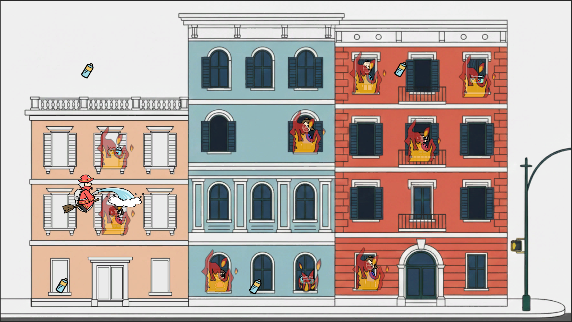 GirlsGameJam-BroomPatrol!!-原創遊戲-動作互動遊戲