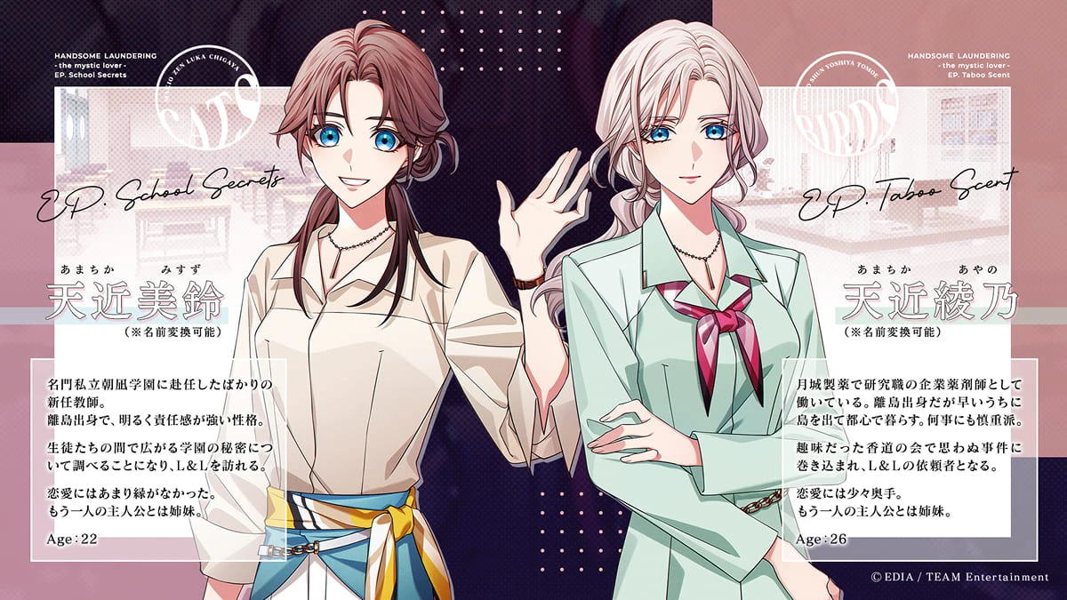 ハンサムロンダリング 中文版 雙女主推理乙女遊戲即將登場！《HANDSOME LAUNDERING》特裝版插圖公開
