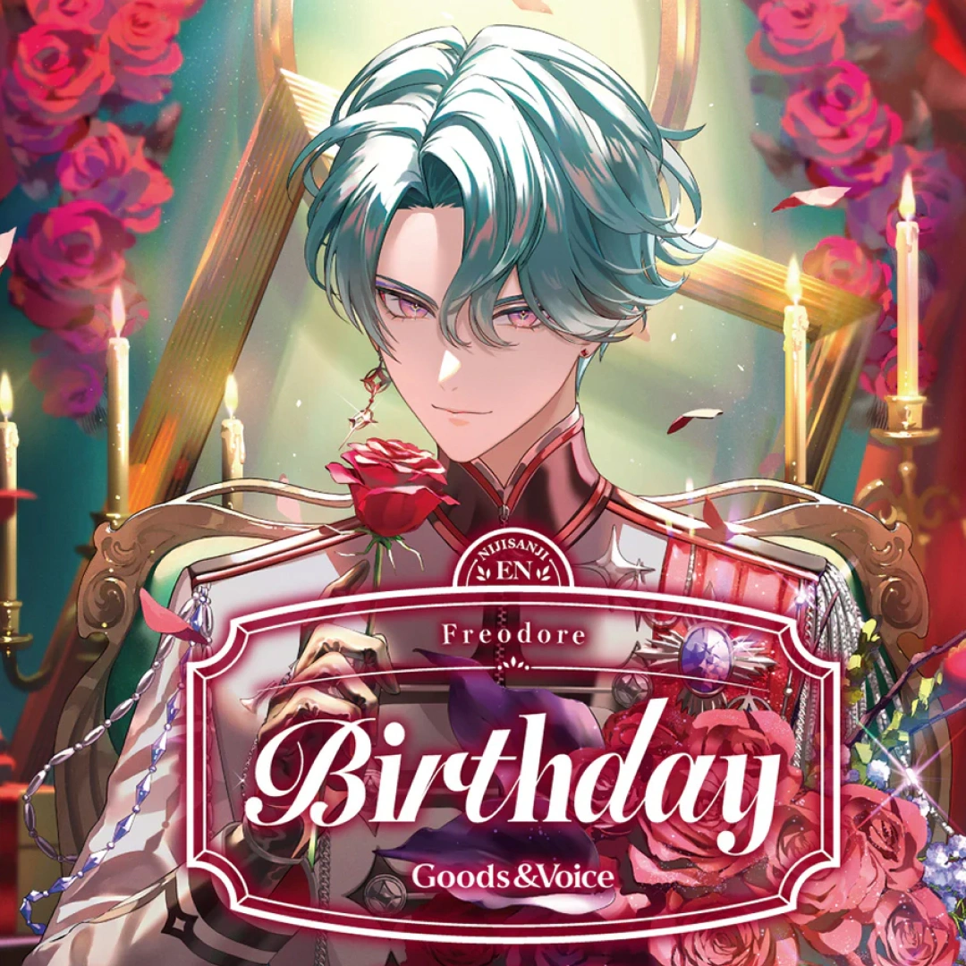 彩虹社-freodore生日周邊與語音2026-Freodore Birthday Goods & Voice 2026-限時販售開啟