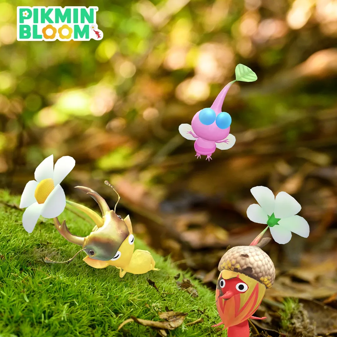 Pikmin Bloom-遊戲-皮克敏-稀有鍬形蟲-稀有橡栗-皮克敏裝飾品-森林系列皮克敏-皮克敏稀有-飾品皮克敏4566
