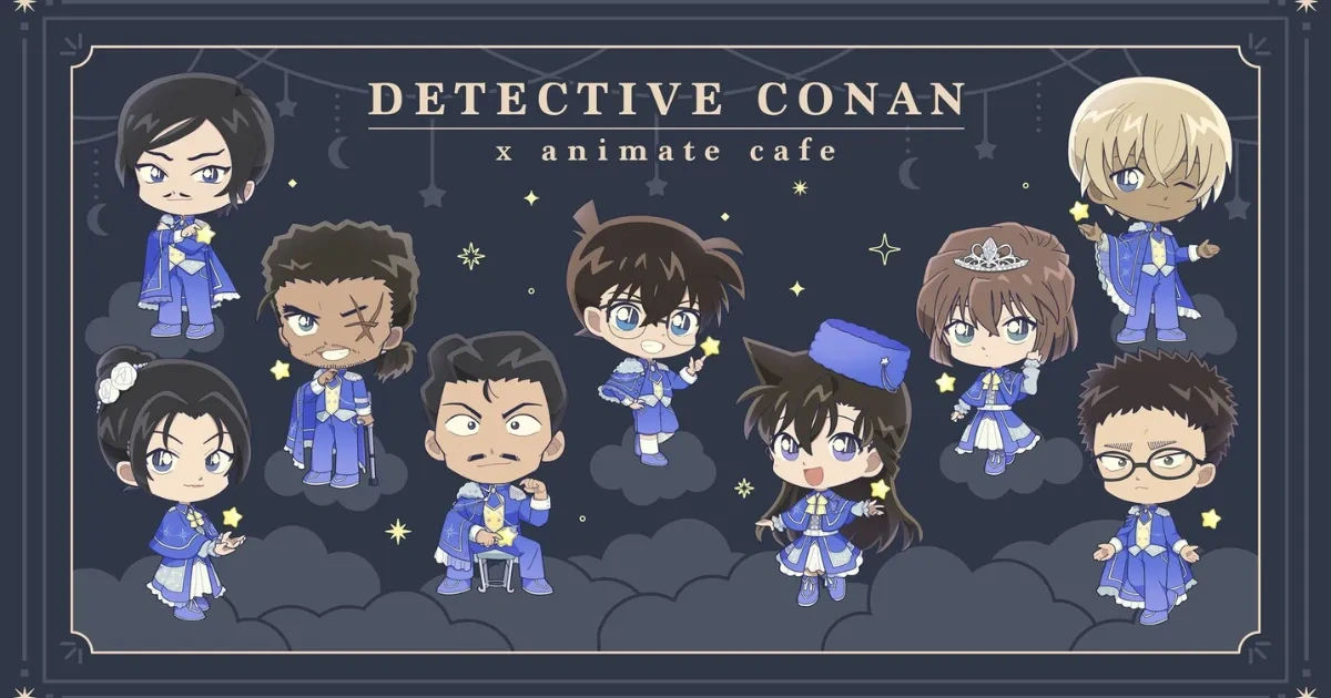 名偵探柯南-獨眼的殘像-animate cafe-安利美特北門店-海外特別企劃-快閃店