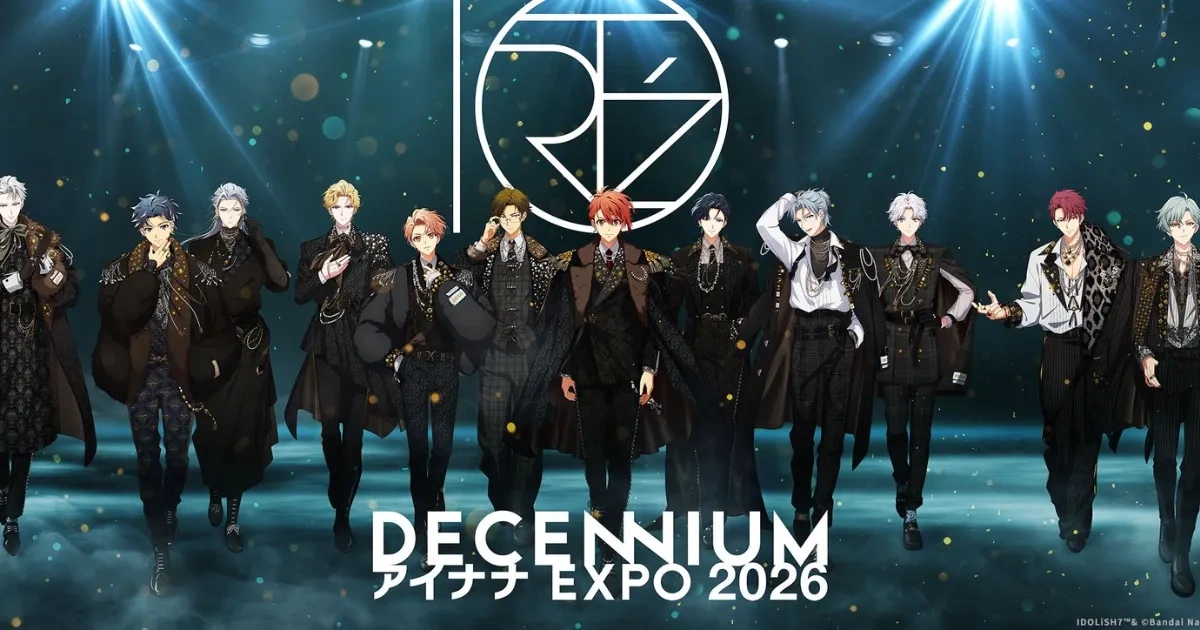 IDOLiSH7-偶像星願-IDOLiSH7 EXPO 2026 DECENNIUM-十周年企劃-最終章-千葉幕張展覽館國際展示場 9–10 展館-女性向遊戲