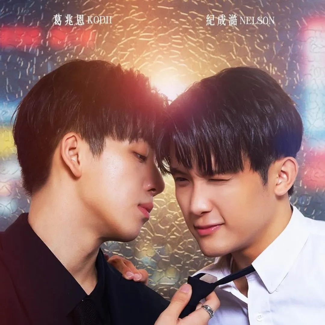 台腐劇-對立而已-黑白原來是真的-二搭-黑白CP-BL-直式影集-葛兆恩-紀成澔-改編小說-POPO-VBL-蔡妃喬-非逆