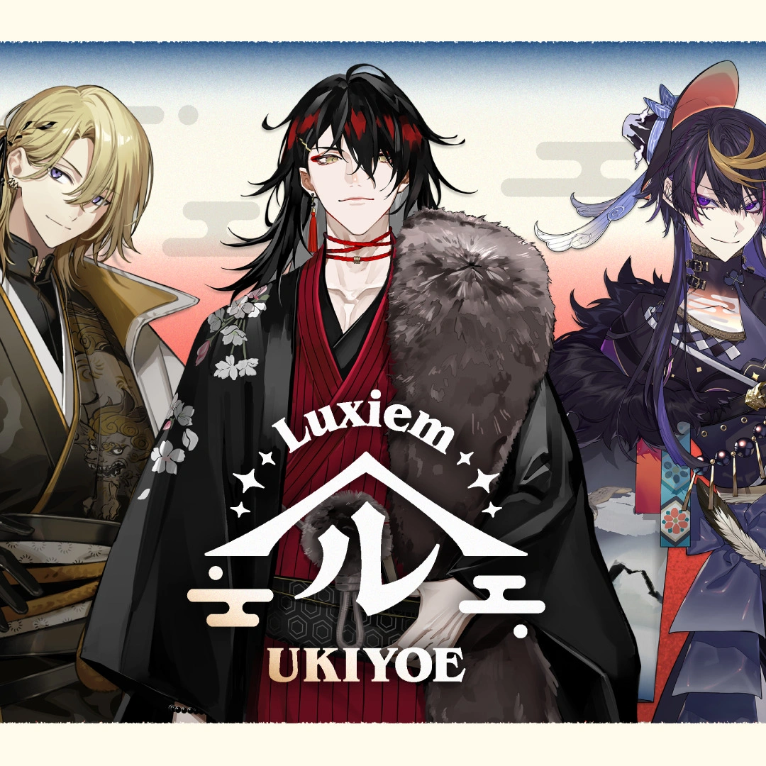 ANYCOLOR-NIJISANJI 彩虹社 EN 推出「Luxiem Ukiyoe」浮世繪系列週邊-傳統工藝與虛擬偶像的跨時代交融