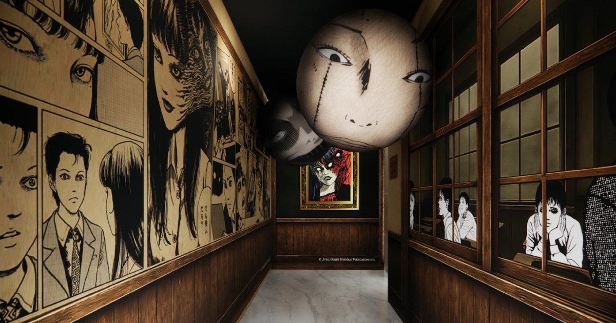 伊藤潤二-富江映現-快閃店-高雄夢時代-七大恐怖打卡點-限定周邊