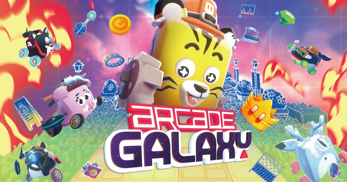 愛開蓋樂世-Arcade Galaxy-No. Nine Studio-第九商行-Steam-多人遊戲-派對遊戲-闖關遊戲-Star Scramble-地圖編輯器-UGC-8人遊玩