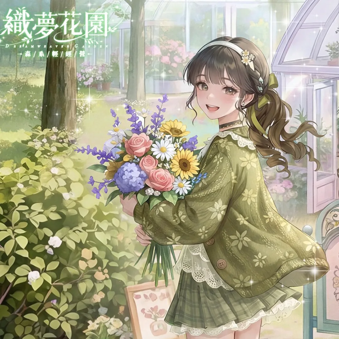 織夢花園-森系輕經營-療癒系-手機遊戲-遊戲上線-新手攻略-快閃活動-敘思花藝-經營模擬-遊戲玩法