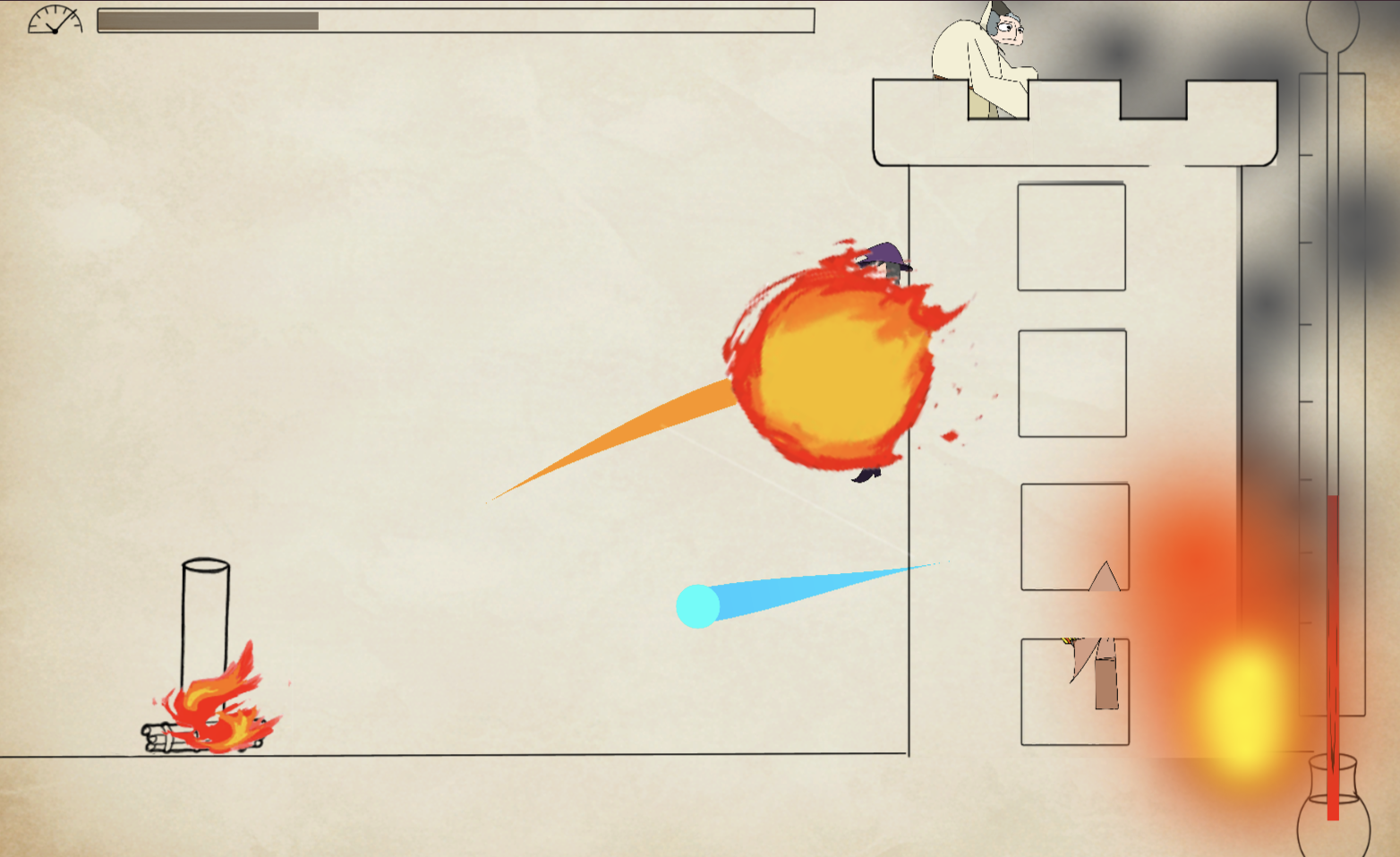 GirlsGameJam-憤怒女巫：紅色行動-原創遊戲-益智射擊遊戲