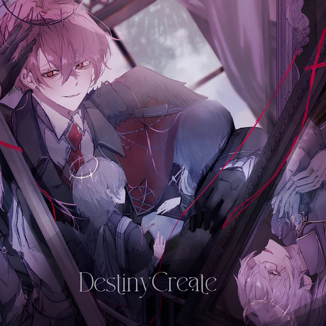 乙女遊戲-轉生因果-病態執著-暗黑-DestinyCreate-鳥迷亭-12種結局-天使-惡魔-戀愛遊戲-女性向遊戲-攻略角色