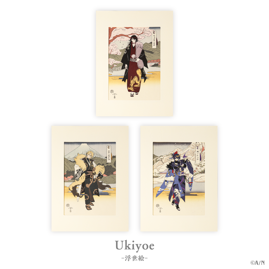 把主推變成傳家寶！彩虹社EN 推出「Luxiem Ukiyoe」浮世繪系列週邊