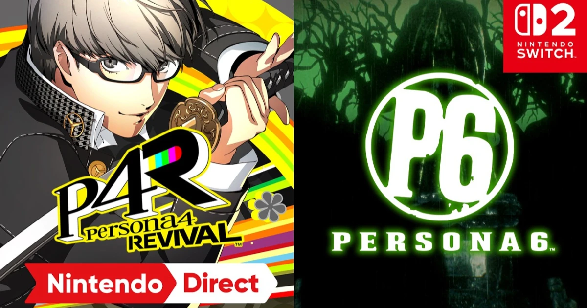 女神異聞錄６-女神異聞錄４ REVIVAL-Nintendo Direct-Nintendo Switch 2-ATLUS-P-Studio-女神異聞錄-人格面具-稻羽市-調查隊
