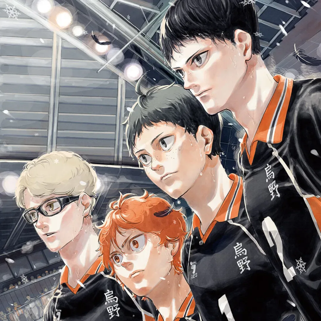 排球少年!!-東京六本木森美術館-原畫展-古館春一 排球少年!!展 挑戰者們-古館春一-烏野高校-日向翔陽-影山飛雄-月島螢-山口忠-排球少年原畫展-排少原畫展-排少