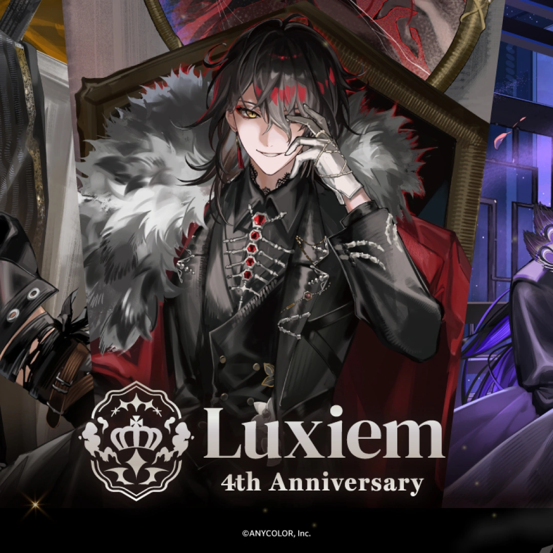 NIJISANJI EN-Luxiem四周年-villain惡役風格周邊-全球2025 年 12 月 16 日開賣