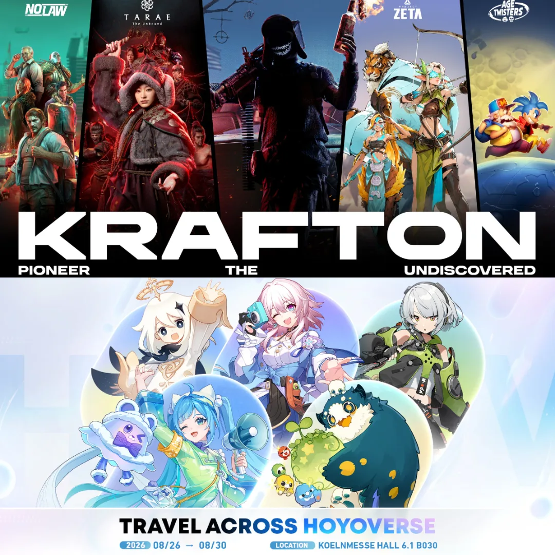 gamescom-gc26-KRAFTON-KONAMI-Capcom-HoYoverse-遊戲發布3933