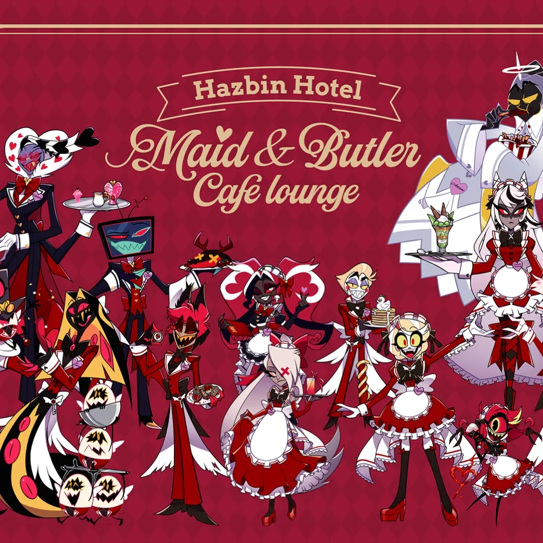 地獄旅館-Hazbin Hotel-animate cafe-安利美特-主題咖啡-黑色喜劇-美國動畫-聯名活動