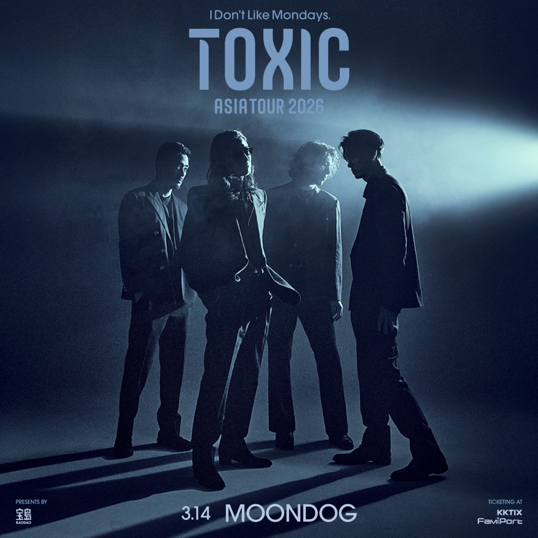 日本樂團-i-dont-like-mondays-航海王-主題曲-toxic-tour-2026-台北專場演唱會