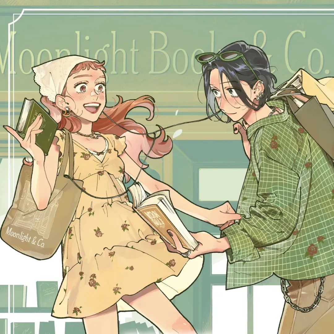 綠色百合-校園戀愛-西洋搖滾-百合漫畫-GL-我在意的對象並不是男人-A-BASE-《我在意的對象並不是男人》POP UP STORE-新井すみこ-A-Base Taiwan-快閃店-周邊解禁4025