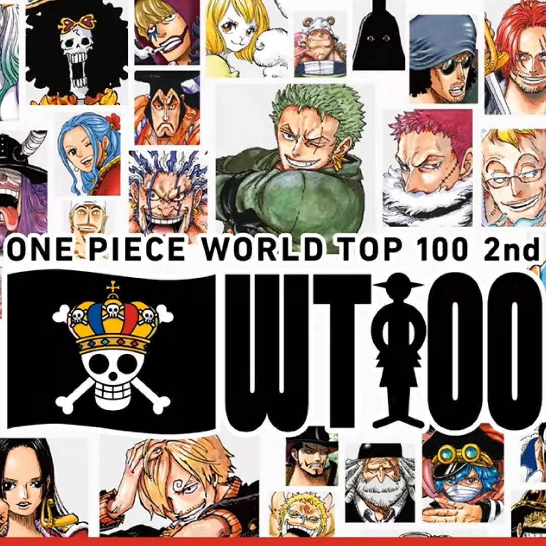 航海王-全球人氣投票-wt100-中間結果-top100排名-上位角色獎勵企劃-one-piece-公布