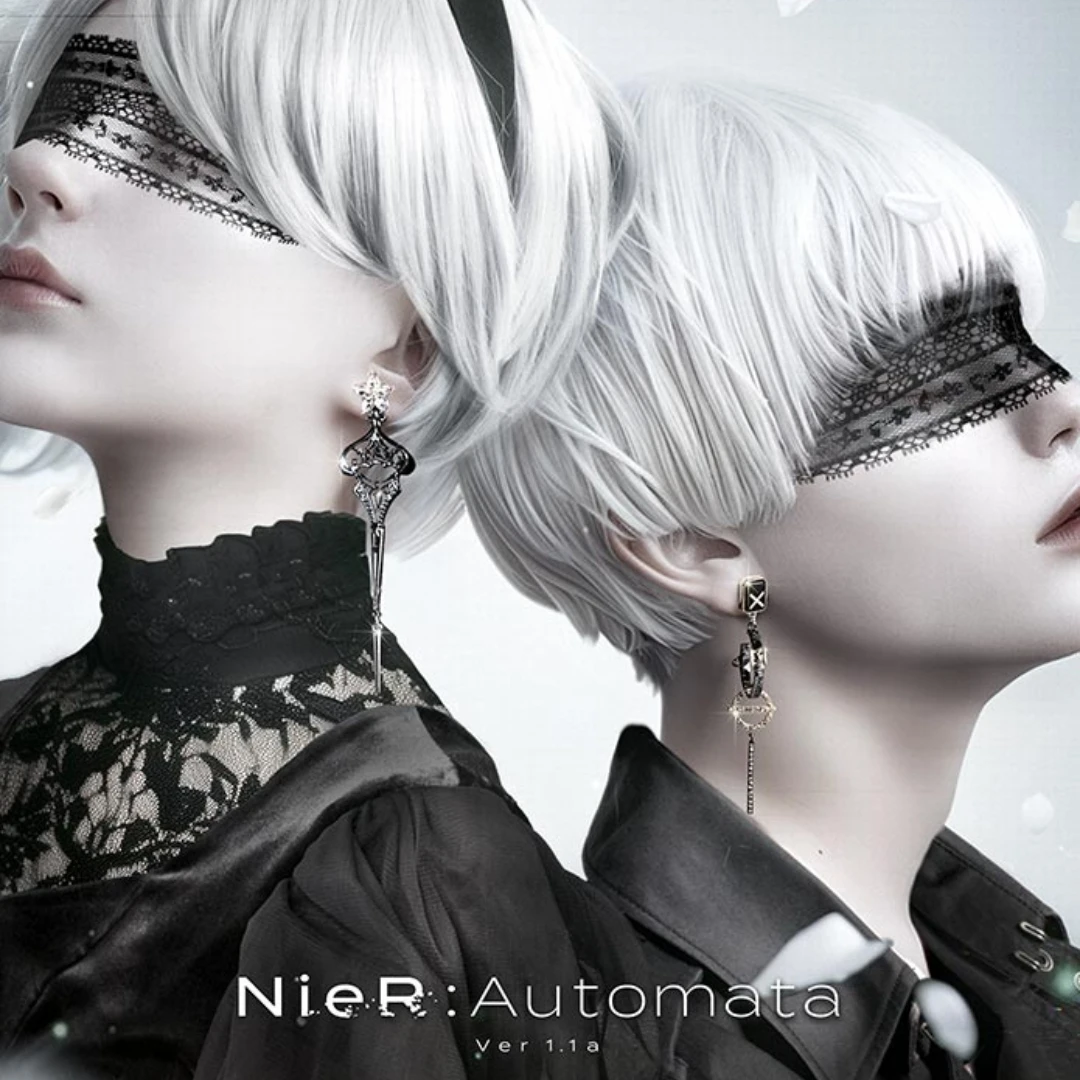 MAYLA-尼爾：自動人形-2B-9S-NieR:Automata Ver1.1a-聯名-鞋履-髮飾-哥德風4487
