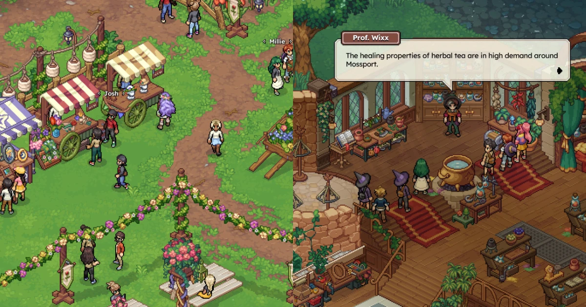 Witchbrook-巫師學院-魔法學院遊戲-星露谷物語-魔法版星露谷物語-Chucklefish-Robotality-Witchbrook-2026-4人合作-線上合作-戀愛系統-11位可攻略角色