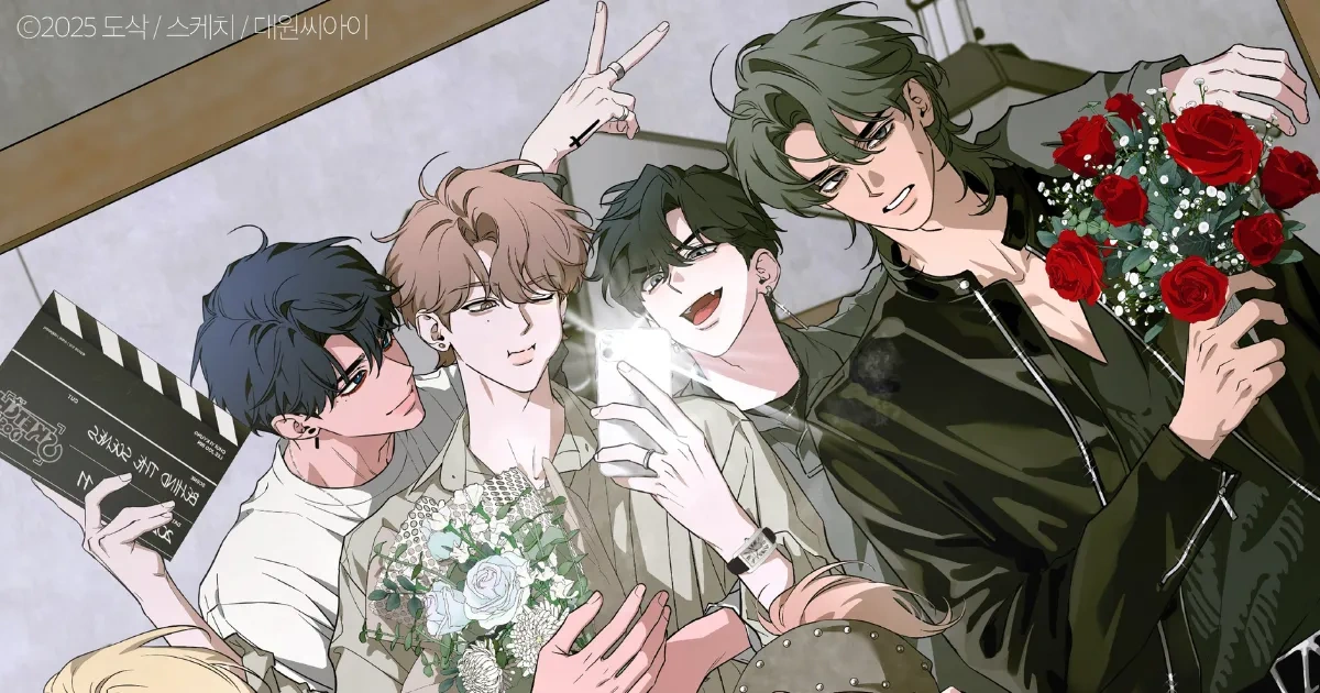 韓漫-韓國漫畫-BL-韓漫BL-BOMTOON TW-Sketch-哨兵嚮導 AU-Dosak-粉絲見面會-BEON ANNEX-聯名咖啡廳