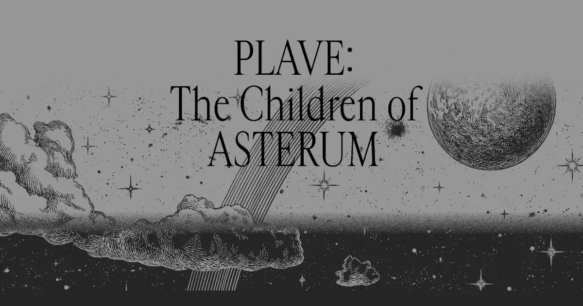 PLAVE-官方設定集-虛擬偶像-The Children of ASTERUM- 7 月 23 日發售-PLAVE 五位成員-PLAVE世界觀-Caelum-Asterum-Terra-Caligo