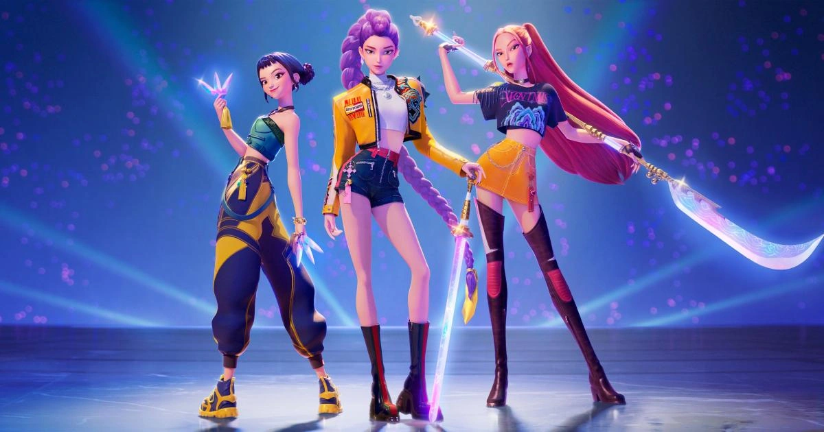 Netflix 原創動畫《K-POP 獵魔女團》HUNTR/X