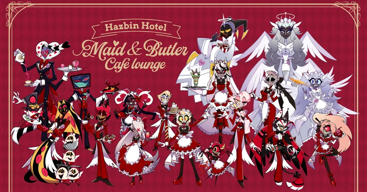 地獄旅館-Hazbin Hotel-animate cafe-安利美特-主題咖啡-黑色喜劇-美國動畫-聯名活動