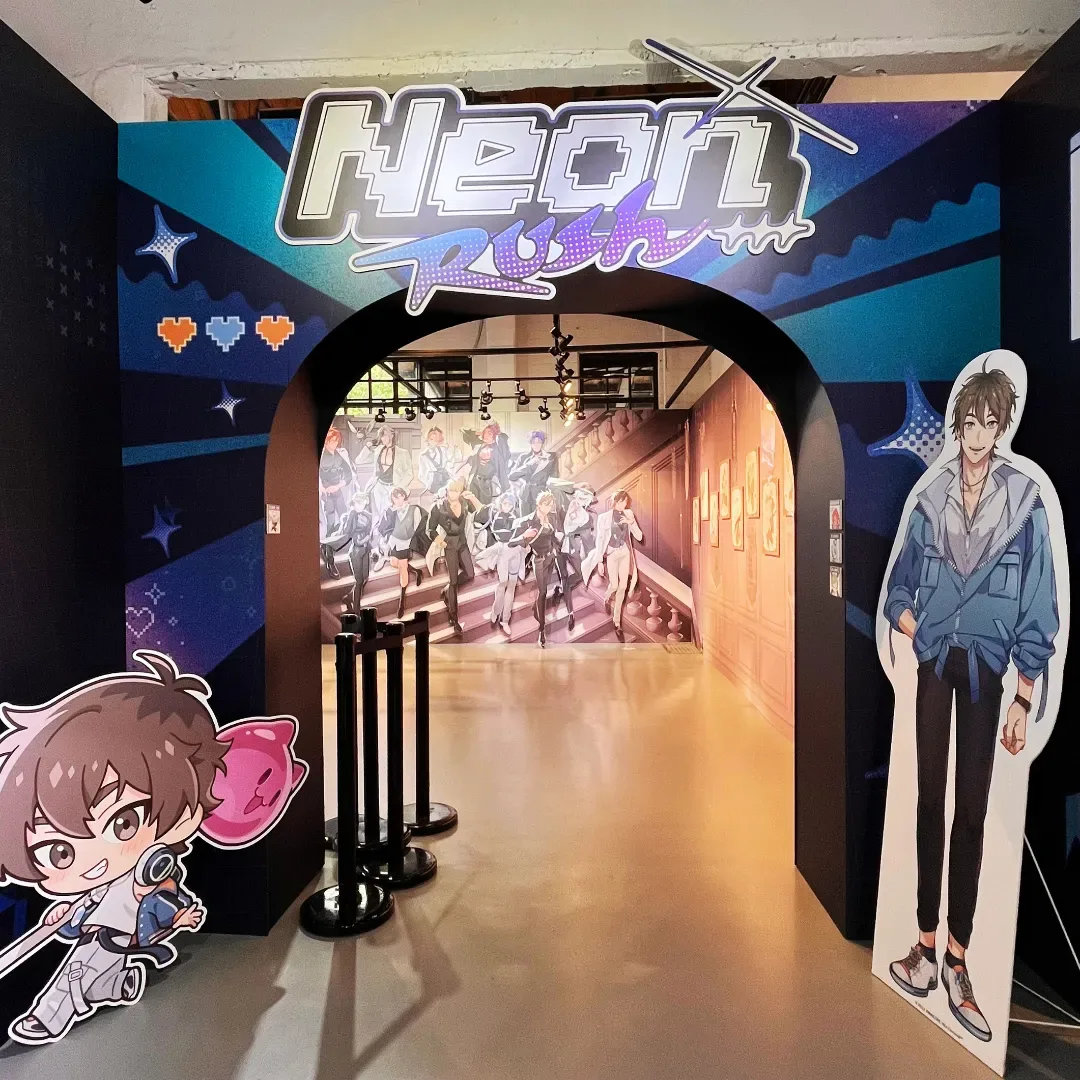 四週年-台灣 BL遊戲-新世界狂歡-新世界狂歡快閃店-Neon Carnival-Neon Rush-幻彩霓虹-新世界狂歡快閃-華山快閃店-華山快閃活動