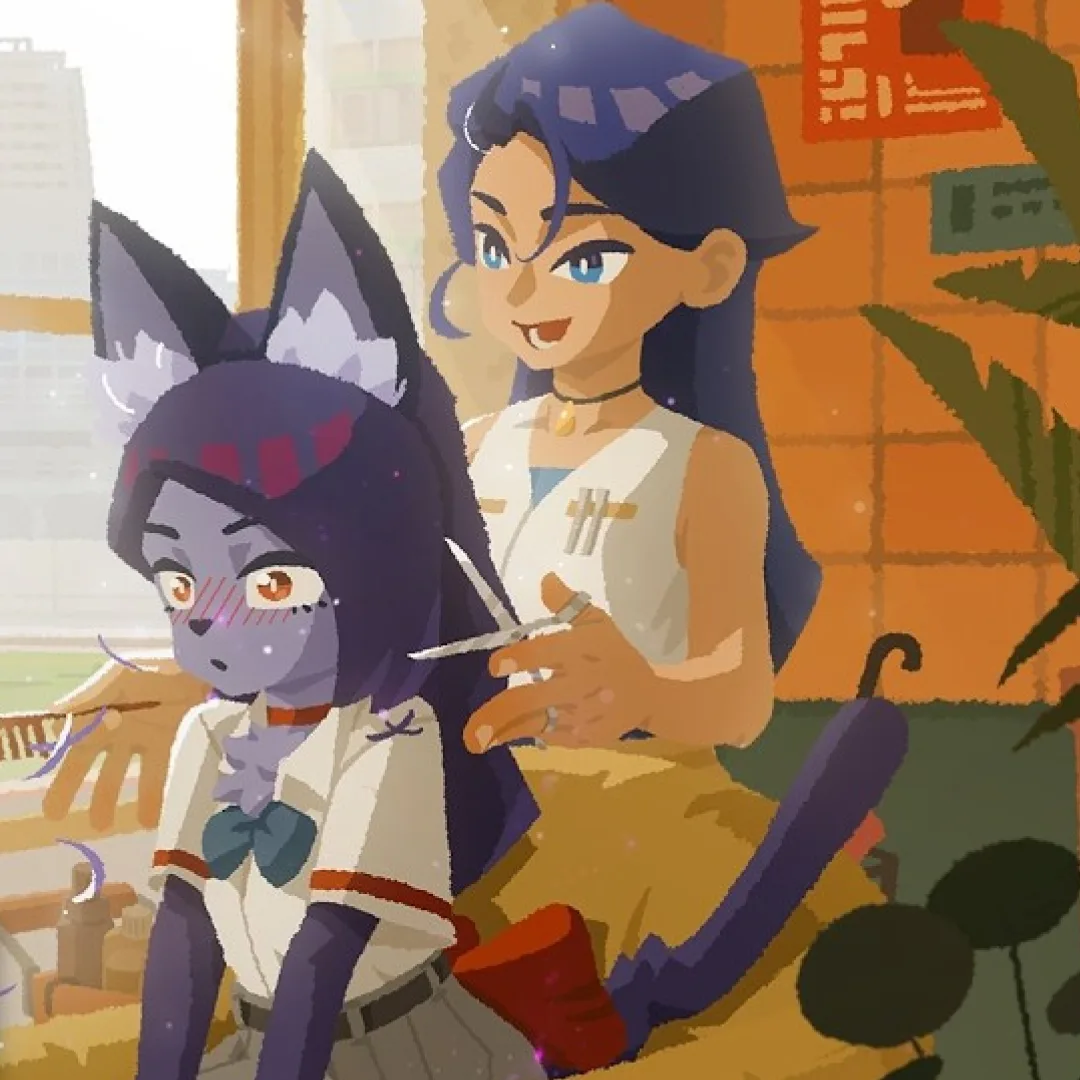 異獸髮廊-Project Salon-敘事遊戲-Demo-Steam-免費-慢走遊戲-SIGONO-理髮4157