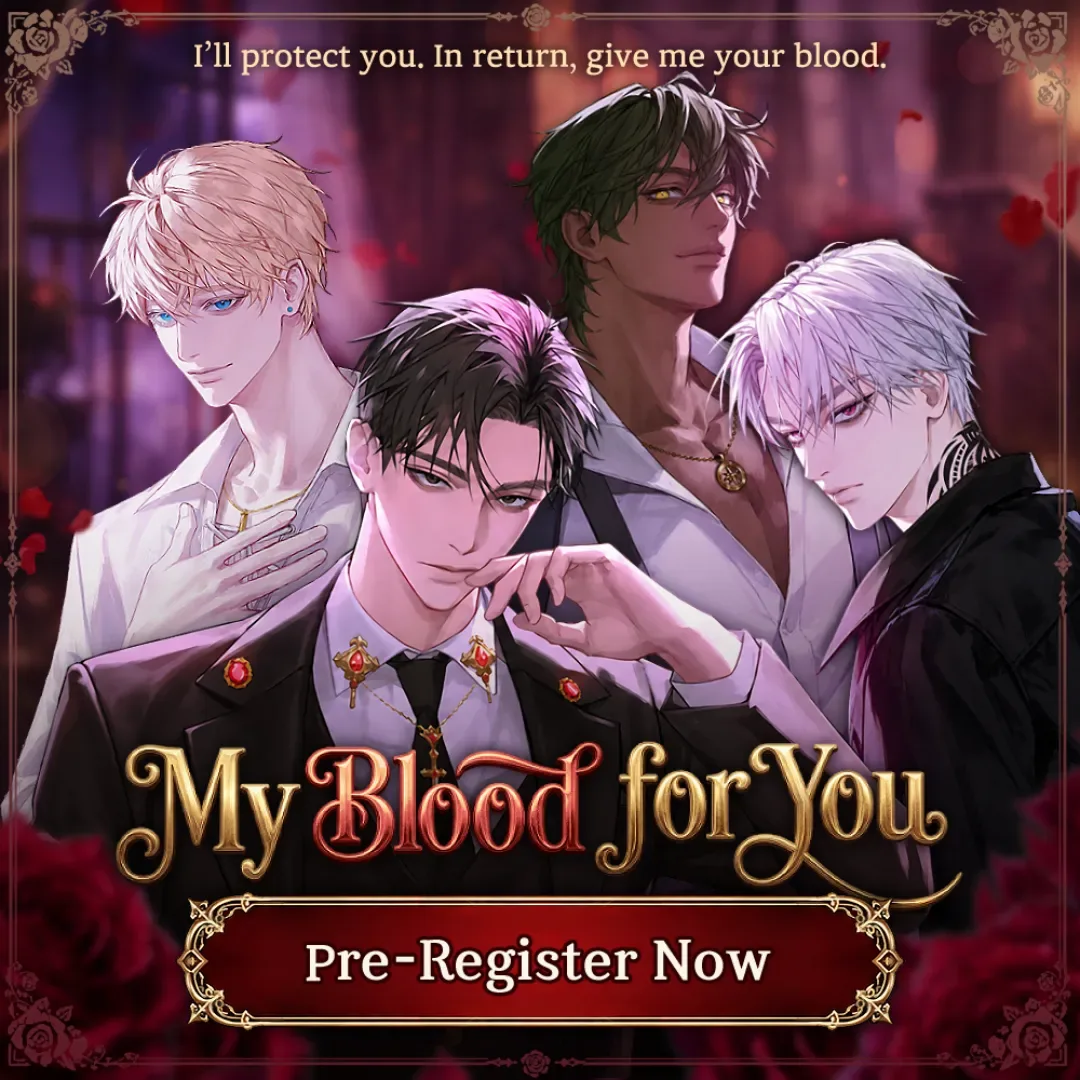 StoryTaco-Talelab-乙女遊戲-戀愛遊戲-My Blood for You-事前預約-吸血鬼-狼人-病嬌-偏執-羅曼史-愛情-血液契約-雙平台