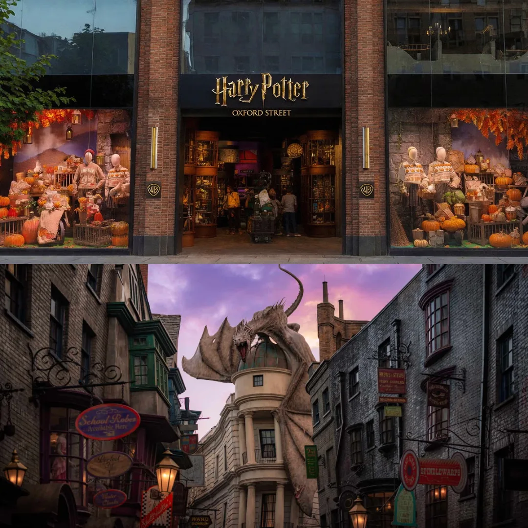 哈利波特-Harry Potter-Harry Potter Shop Oxford Street-倫敦-牛津街-斜角巷、Diagon Alley-騎士公車-Knight Bus-古靈閣-烏克蘭鐵肚皮4204