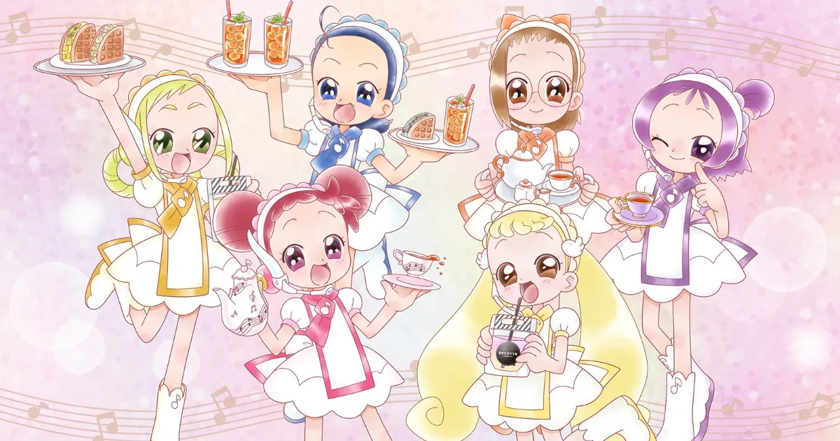 小魔女DoReMi-animate cafe-安利美特咖啡-主題咖啡廳-DoReMi-桃子-音符-羽月-小愛-小花-童年經典-童年回憶