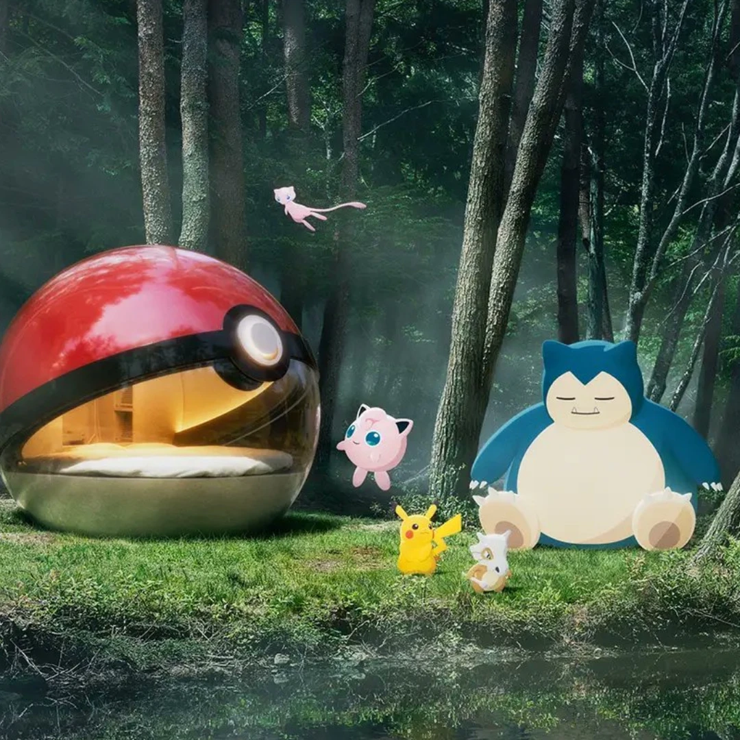 Pokémon Sleep-寶可夢-可入住的精靈球-NOT A HOTEL-寶可夢30週年-北海道4476