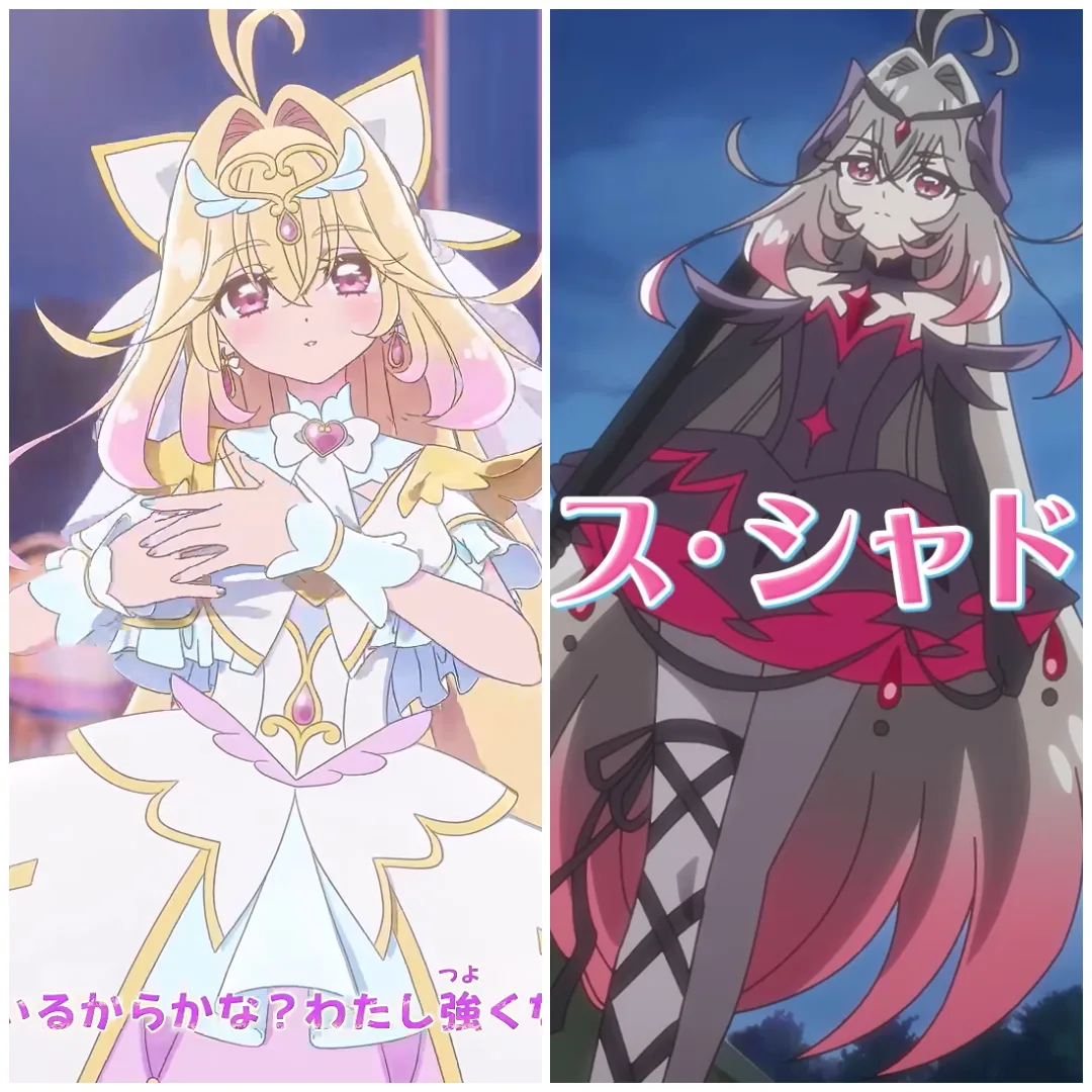 名偵探光之美少女！-露露卡-型態-變身動畫-奧秘暗影天使-黑化-法杖-洗白-歷代洗白光美4284