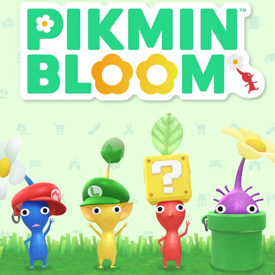 Pikmin Bloom-皮克敏-超級瑪利歐銀河電影版-專屬飾品-金色花苗-馬力歐花苗-遊戲資訊-電影-上映日期-上映時間-特殊任務-超級瑪利歐鑰匙圈-特殊任務-瑪利歐藍皮